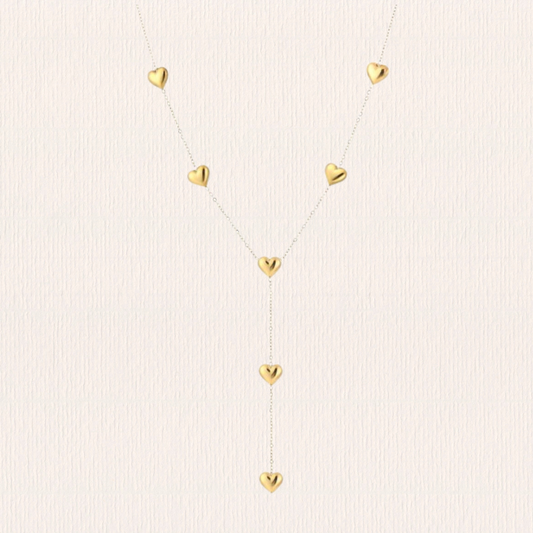 Ketting met hartjes