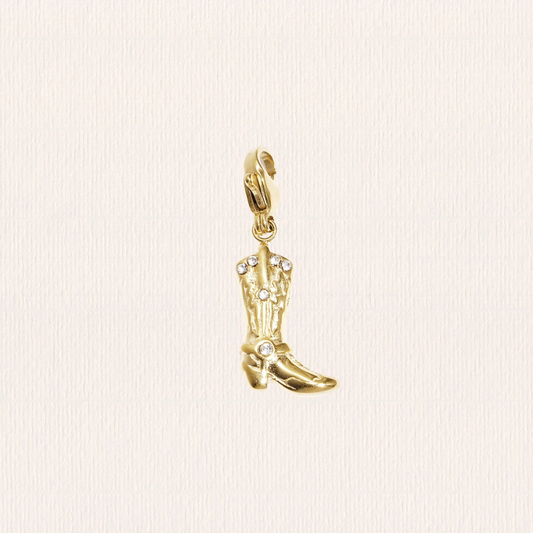 Gouden bedel cowboylaars