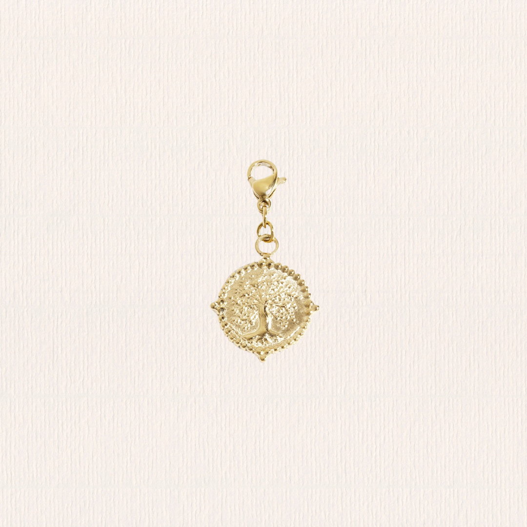 Gouden bedel levensboom