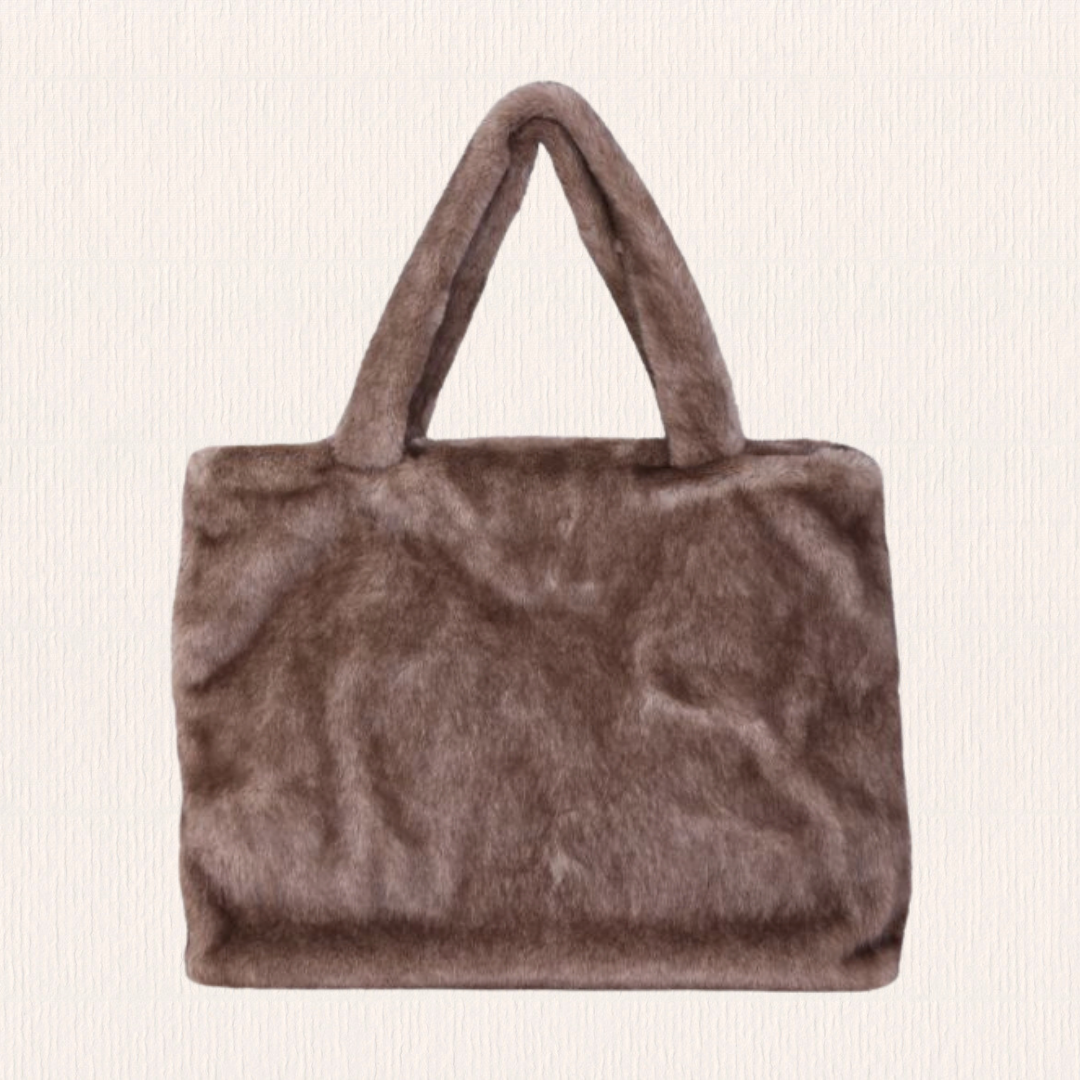 Teddy handtas taupe