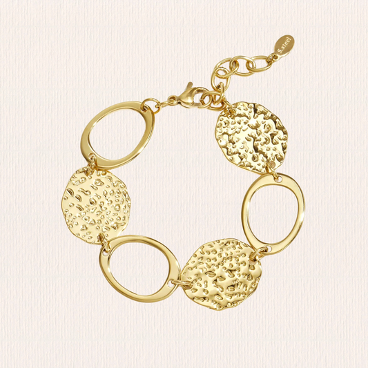 Chunky armband met rondjes