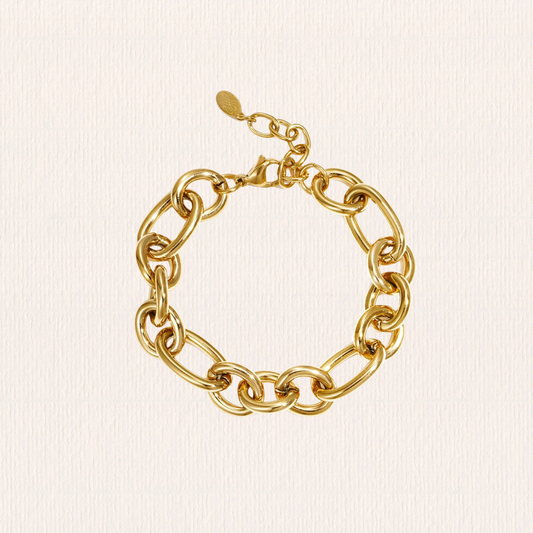 Armband met ronde schakels