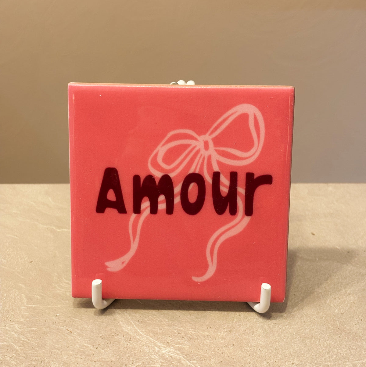 Amour tegeltje