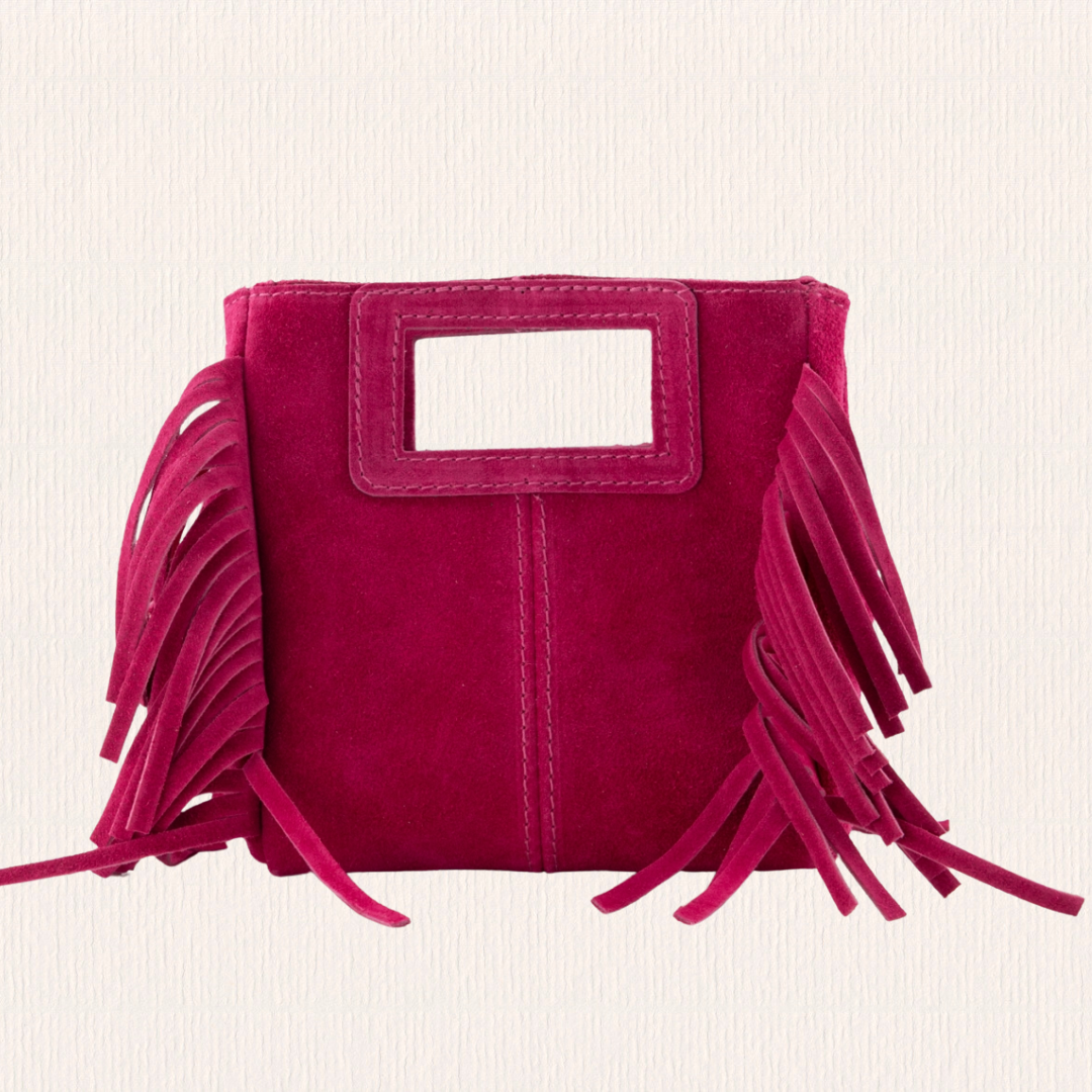 Fuchsia roze handtasje