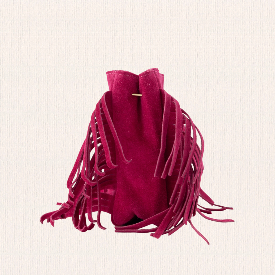Fuchsia roze handtasje