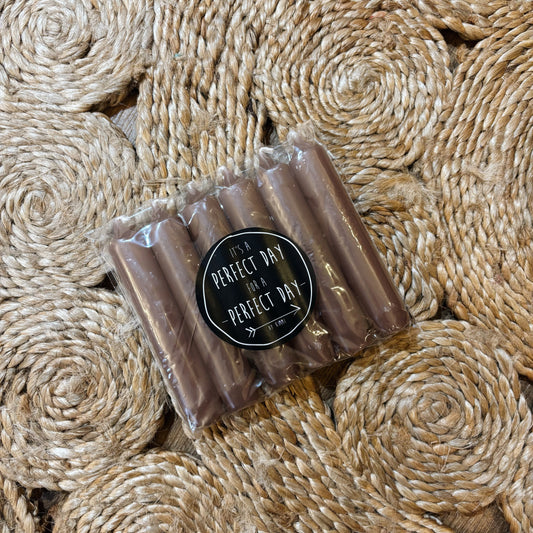 Beige kaarsensetje