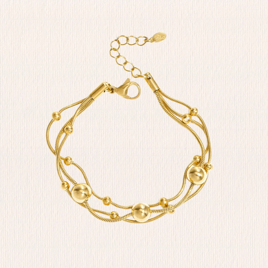 Armband met polkadots