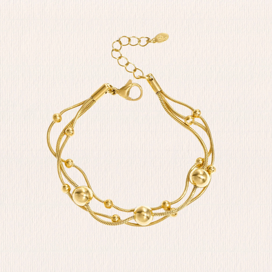 Armband met polkadots