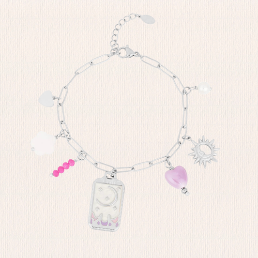 Bedelarmband tiny moon