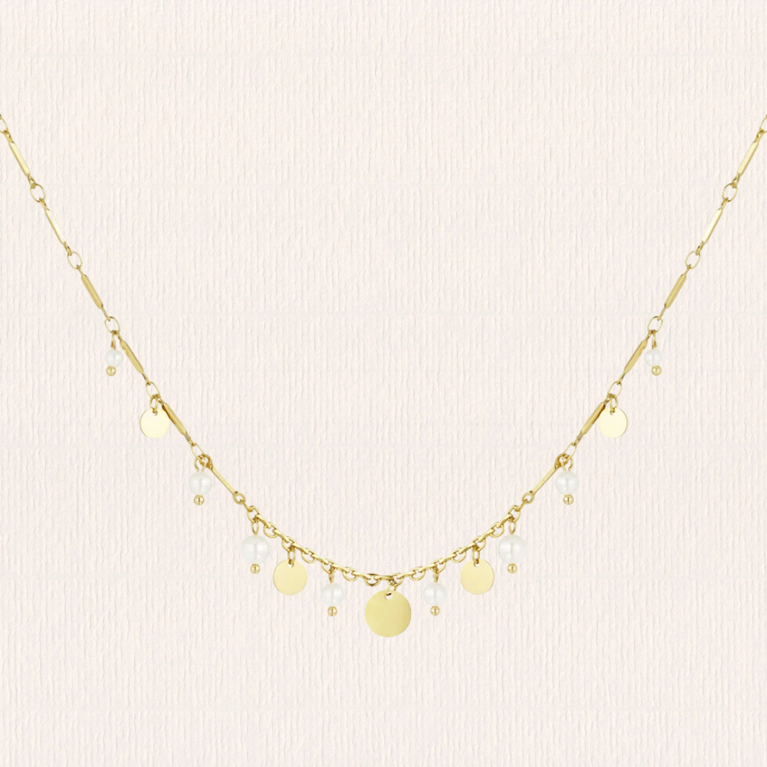 Ketting met pareltjes