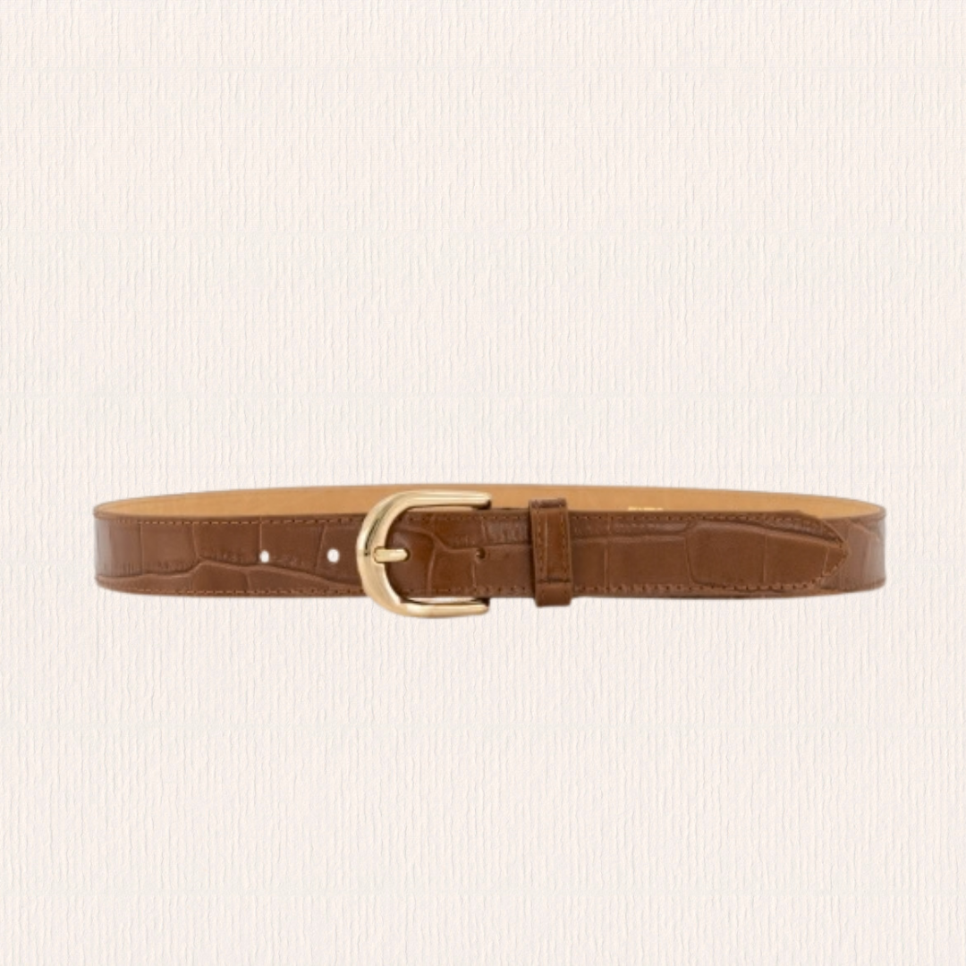 Cognac riem croco