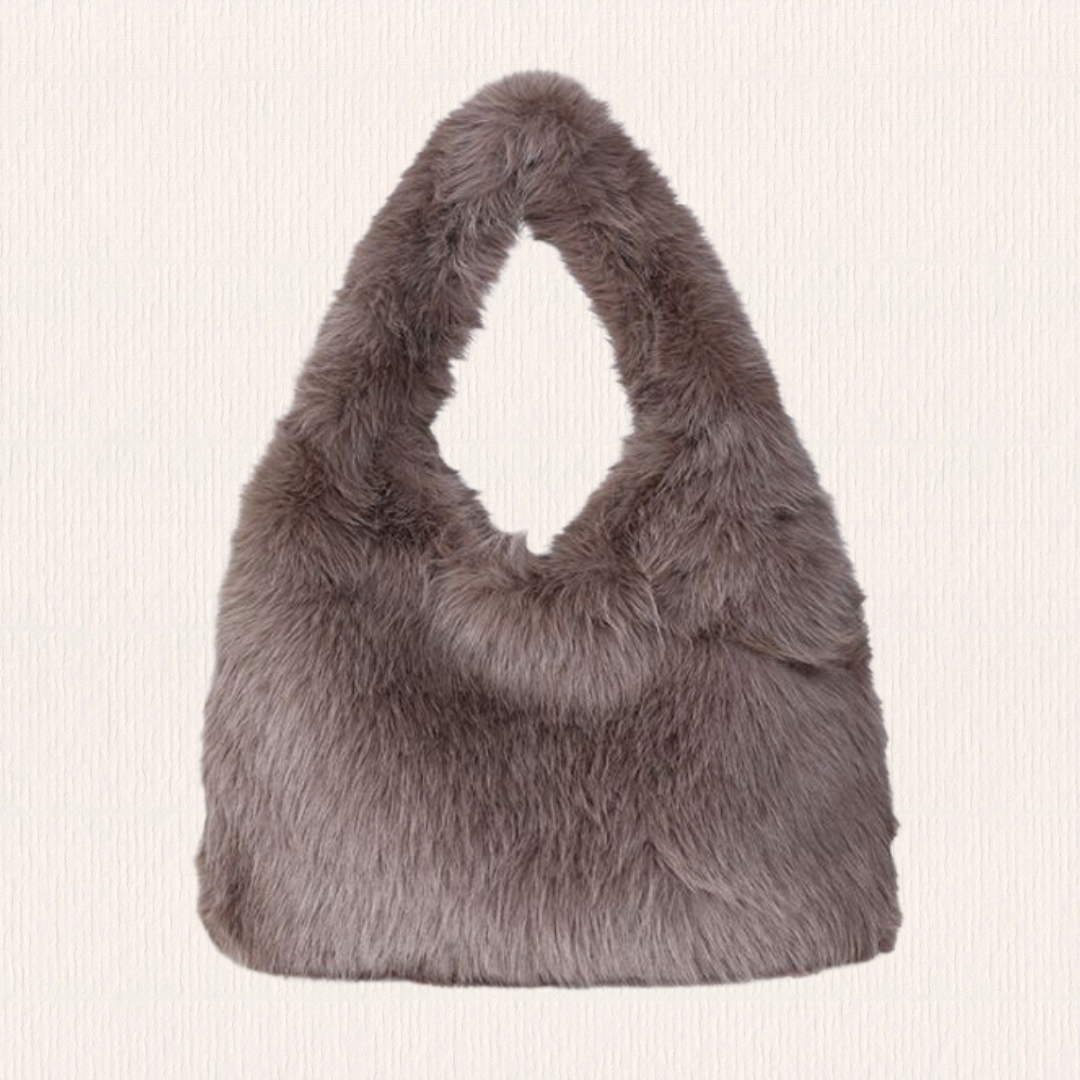 Teddy handtas taupe