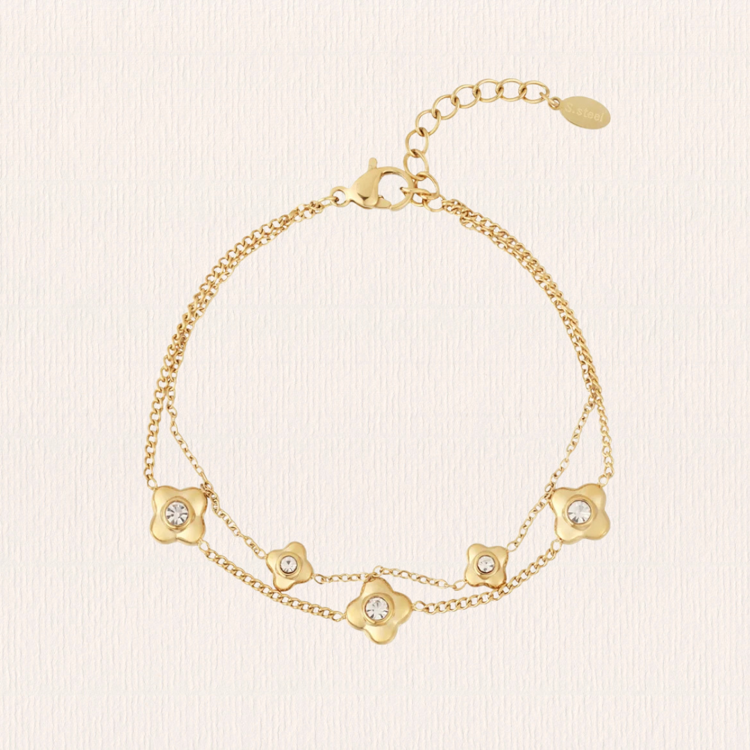 Flowery armbandje