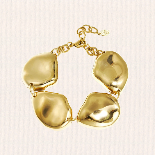 Armband met rustieke kralen