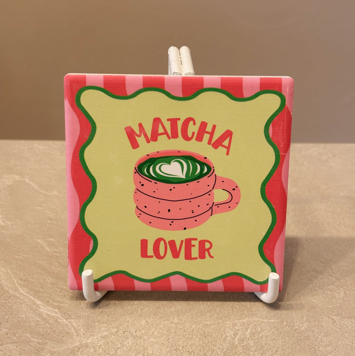 Matcha lover tegeltje