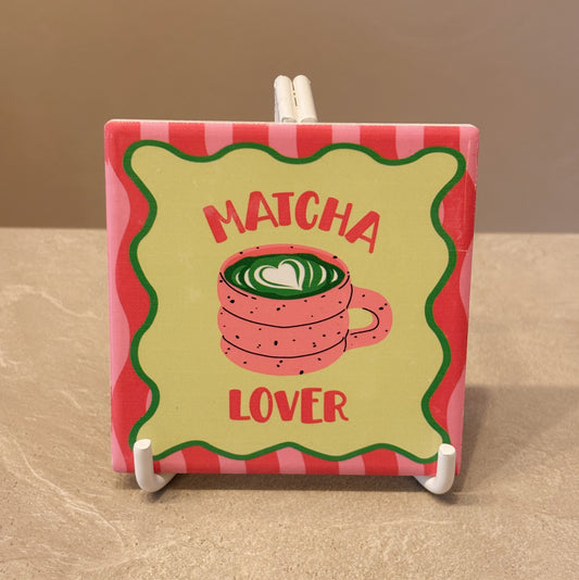 Matcha lover tegeltje