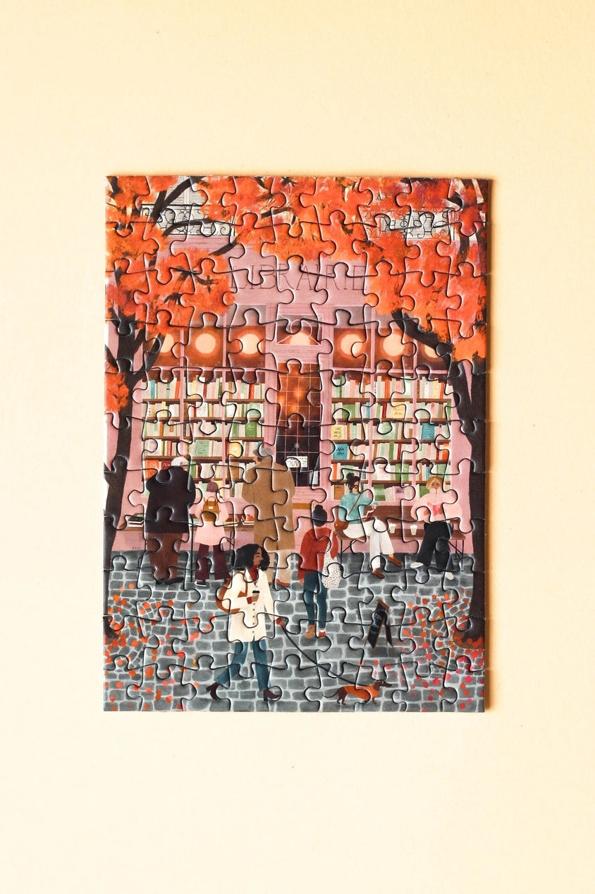 Boekhandel mini puzzel - 99 stukjes