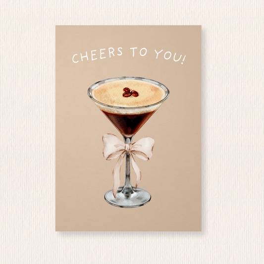 Cheers to you kaart