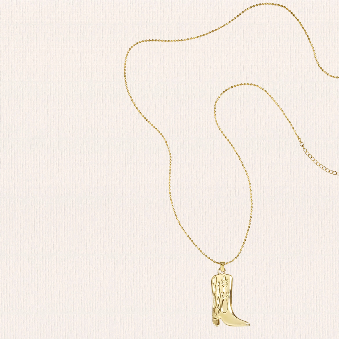 Lange ketting met cowboylaars