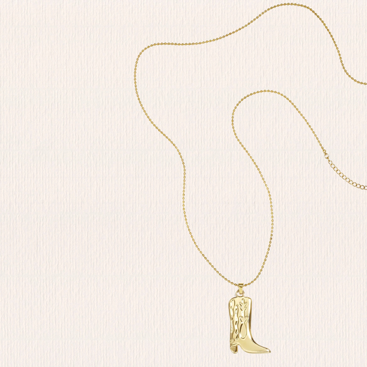 Lange ketting met cowboylaars