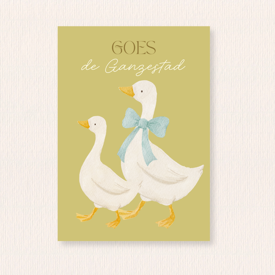 Goes Ganzestad kaart