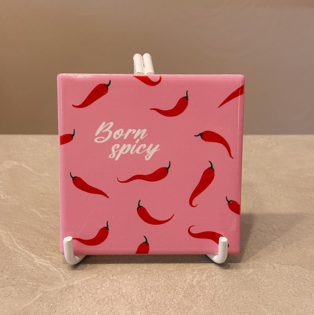 Born spicy tegeltje