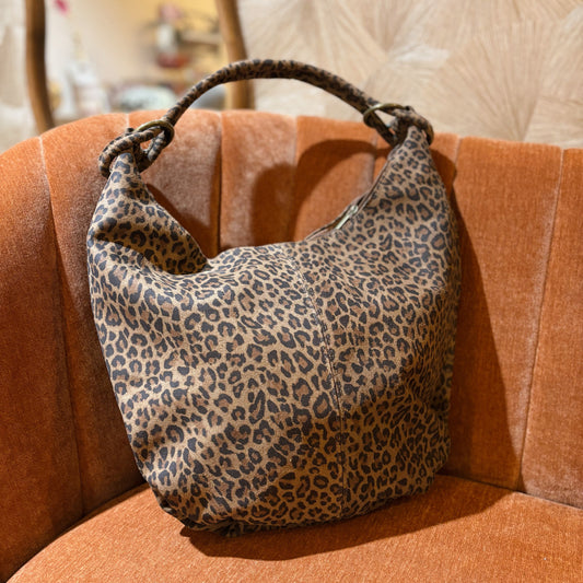 Panterprint schoudertas