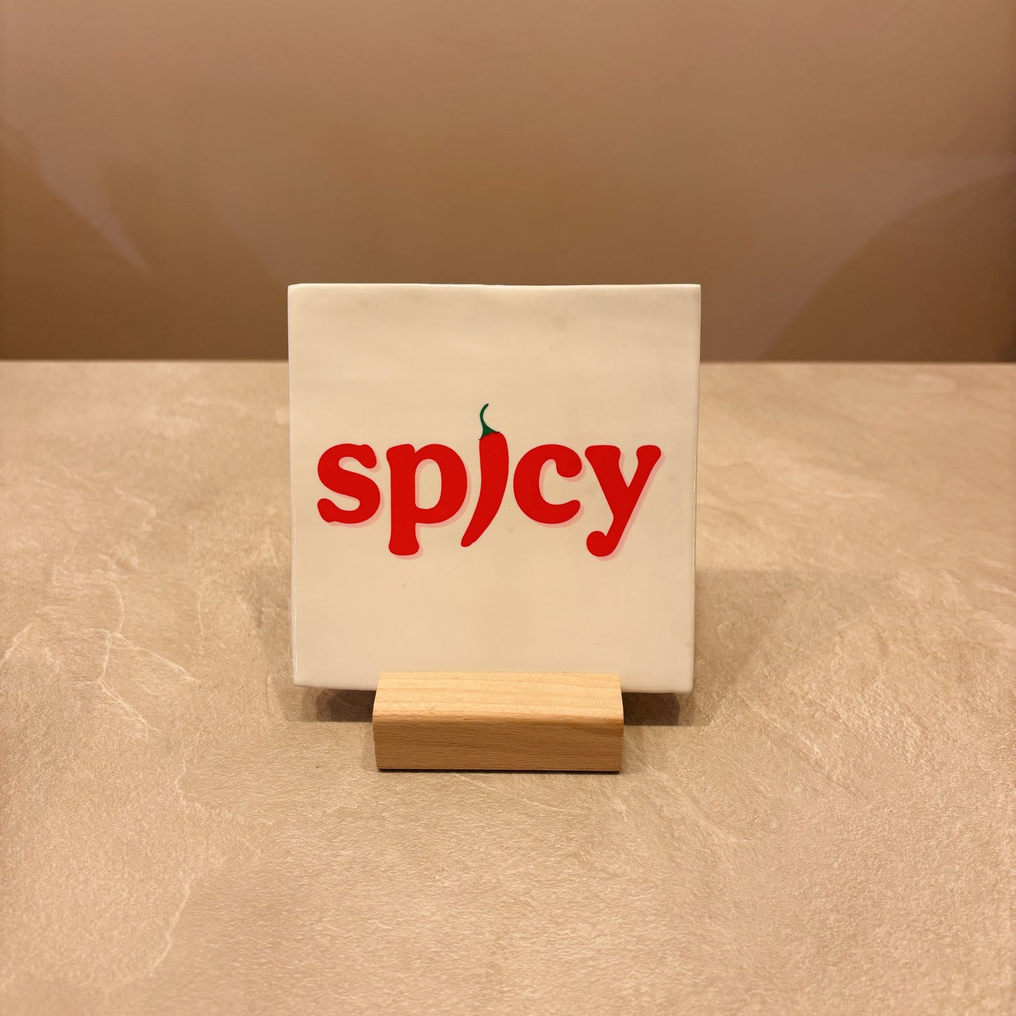 Spicy tegeltje