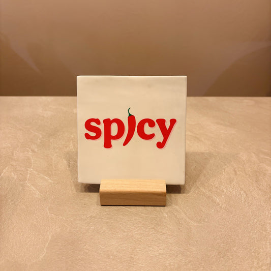 Spicy tegeltje