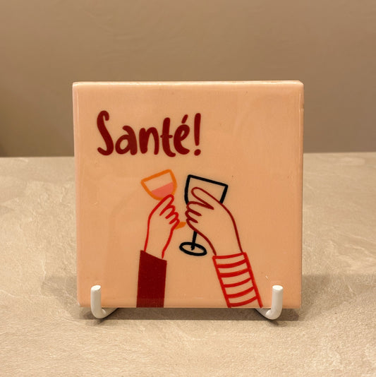Santé tegeltje