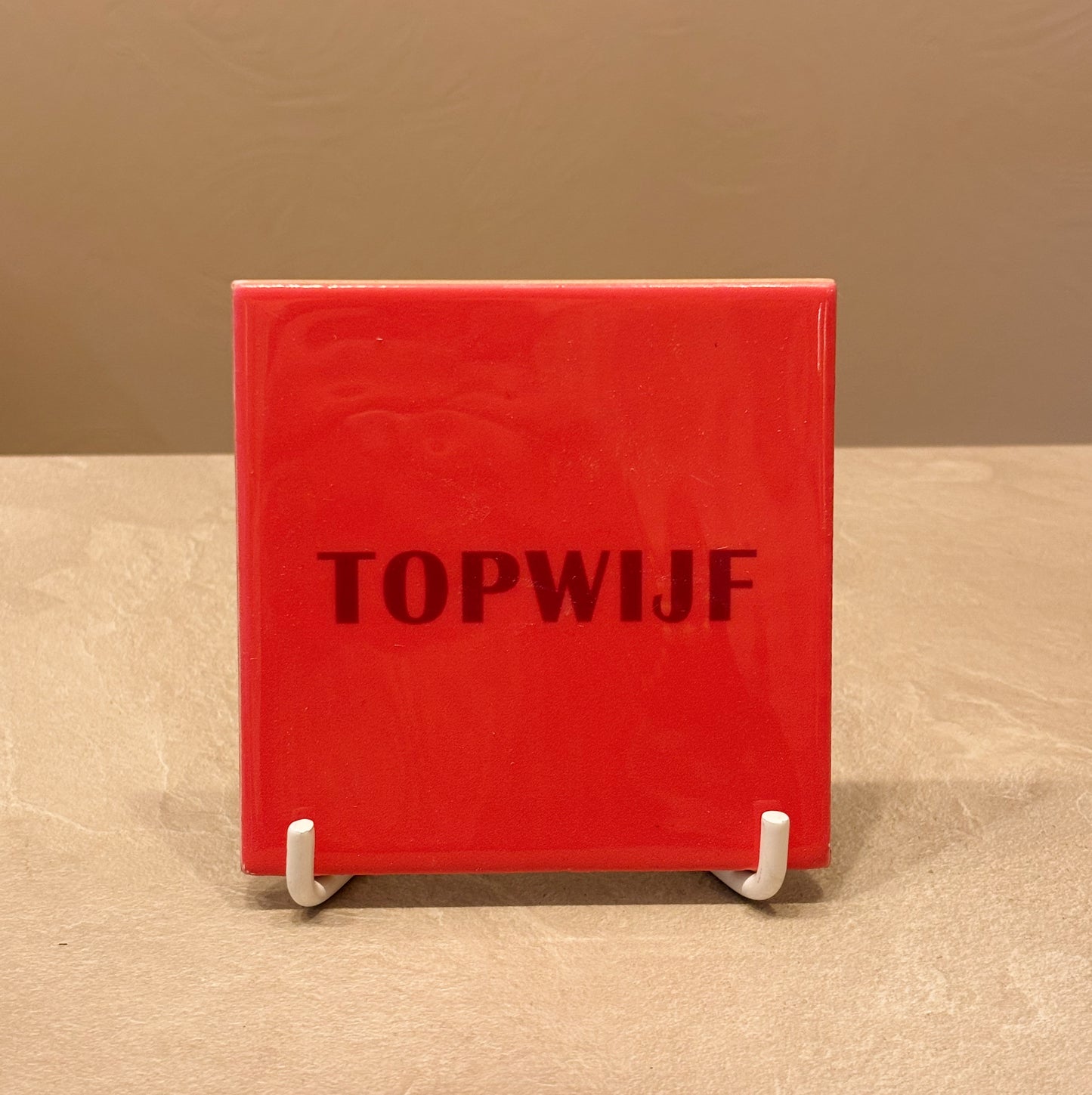 Topwijf tegeltje