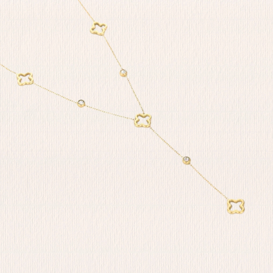 Ketting met klavertjes