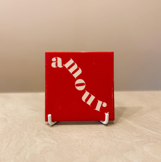 Amour tegeltje