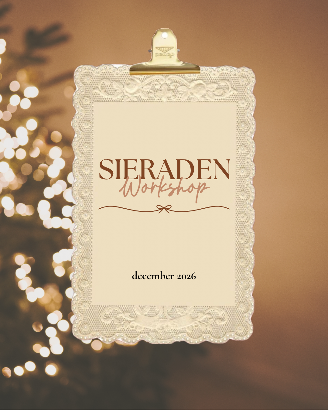 Sieraden workshop Essiesstyle